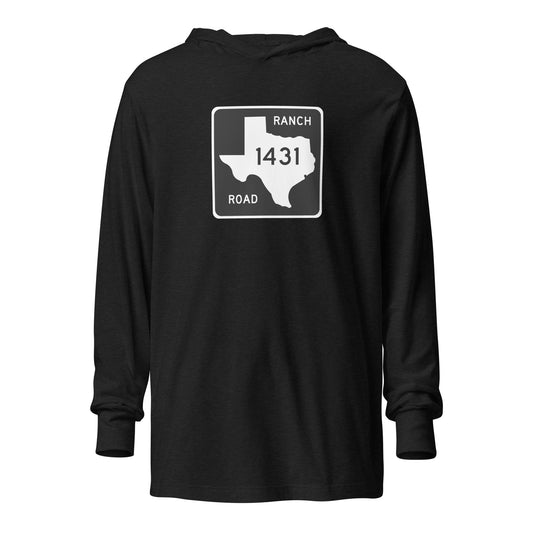 RM 1431 Black Label Hooded Long-Sleeve Tee